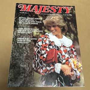 Majesty Magazine - Volume 4 No. 2, June 1983, Princess Diana Cover